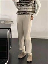 〖现货】复合加厚加绒休闲奶奶裤，其它，炽元素