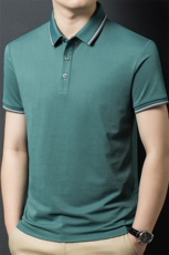 J-T5095男士2024年夏季新款百搭T恤男短袖商务休闲体恤男装，男装T恤，电商B360