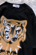 T恤潮流圆领男港风印花2026夏季新款短袖时尚B299-X5196-P40-控59，男装T恤，电商A061-1