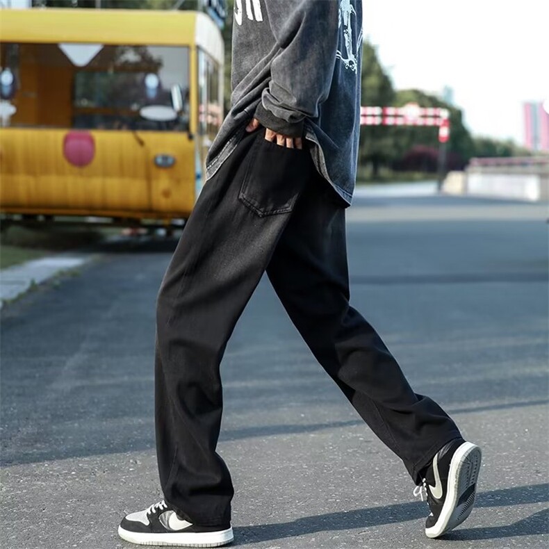牛仔裤男夏季潮大码休闲裤子高街N1081P36,男装牛仔裤,星座1116-2
