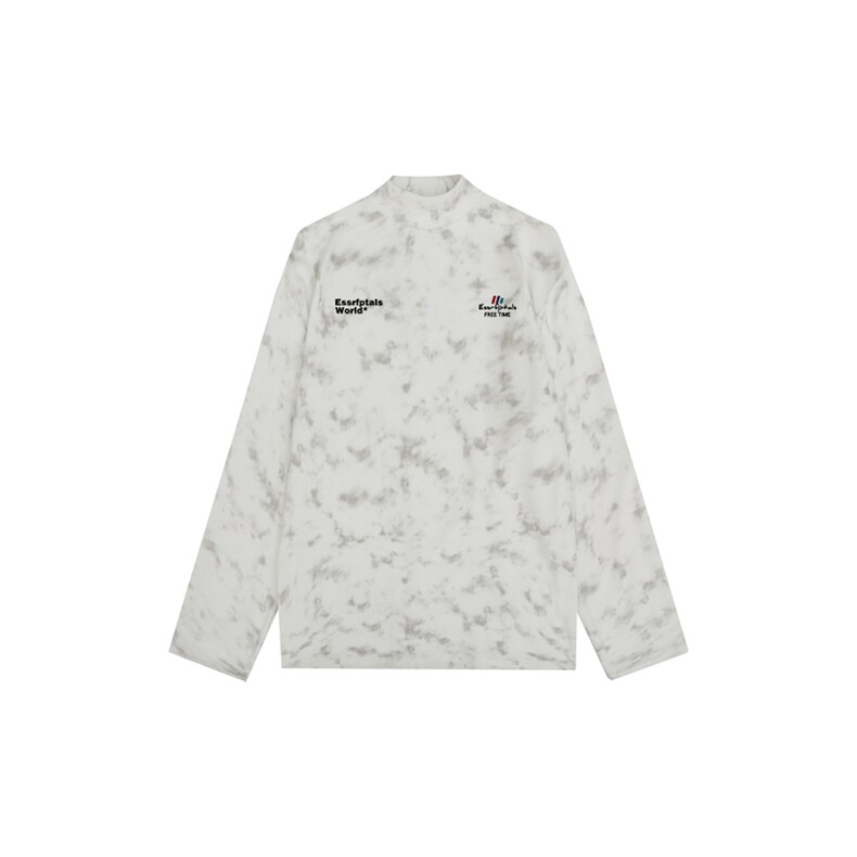 260克重磅扎染德绒半高领打底衫【有货】HD019-DR25366RB-P25图片
