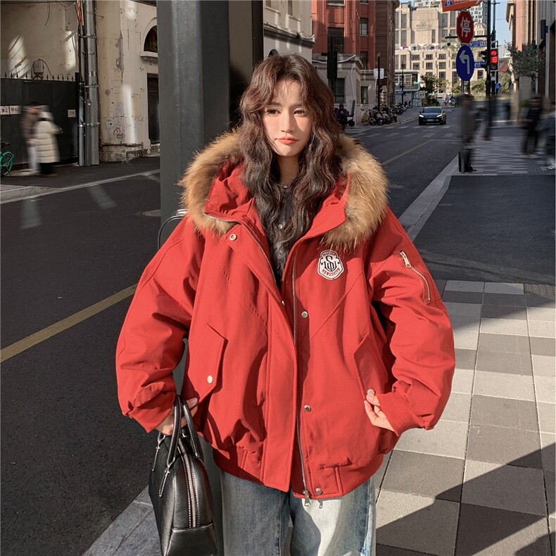 新款（大货已出）90白鸭绒工装派克2B156818P295K458,女装短外套,2B156