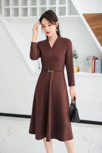 秋季淑女风连衣裙，女装连衣裙，千禧宏运