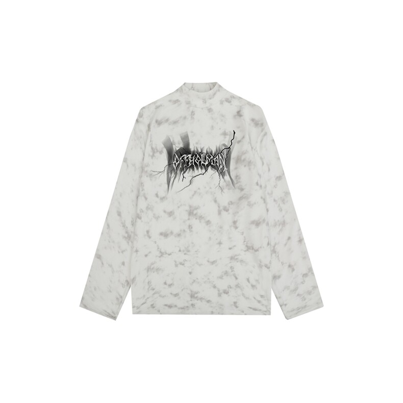 260克重磅扎染德绒半高领打底衫【有货】HD019-DR25509RB-P25图片