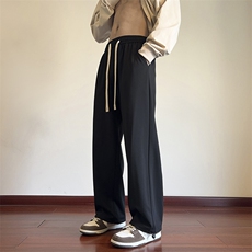 KP769P40港风菠萝棉休闲裤宽松运动裤拖地裤束脚裤男，男装休闲裤，星座1204-3