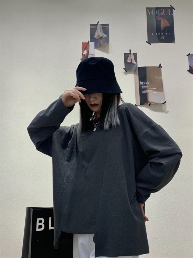 不规则剪裁T，其它，Alissa Lin