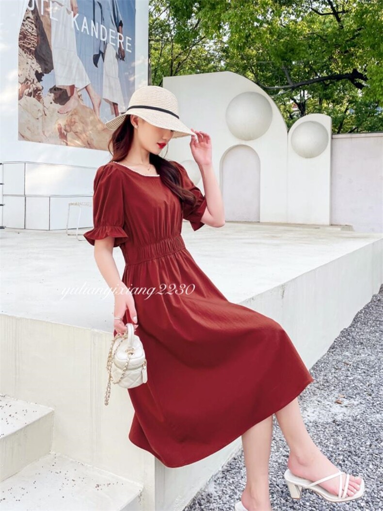 夏季钉珠连衣裙，女装连衣裙，雨恋依香(1F)