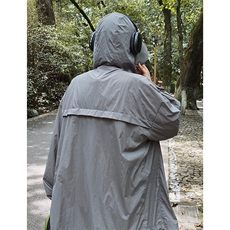 港风大码复古山系户外薄款男女连帽防晒服XZ213-JKFS01-P55控78，男装防晒衣，星座213