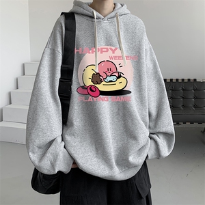 连帽卫衣男大码运动服帽衫外套WY2313-P35 加绒款-P40图片
