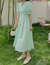 【订单款】夏季新款碎花系列连衣裙,女装连衣裙,奥瑾