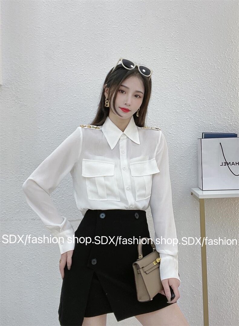 【新款】现货衬衫，女装衬衫，色调轩