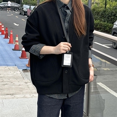 抖音得物高品质二开26春季美式潮牌宽松卫衣开衫日系肌理男女外套，女装短外套，电商A443