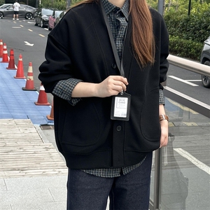 抖音得物高品质二开26春季美式潮牌宽松卫衣开衫日系肌理男女外套图片