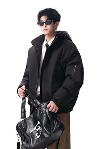 棉服男冬季新款港风宽松连帽棉衣MF9006-P90图片