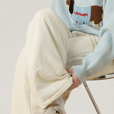 现货12纯色奶芙三合一夹棉裤男女冬季加棉裤子XZ211-1-K2475-P60，男装棉裤，星座211-1