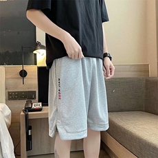 夏季休闲裤男士日系宽松潮牌运动短裤潮流设计感五分裤K1061-P28，男装休闲裤，星座512-2