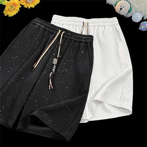 满天星时尚五分裤大码短裤时尚25新款夏季百搭宽松简约男女青少年图片