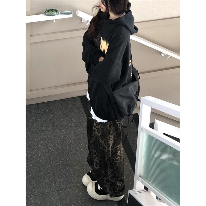 【有货】豹纹牛仔裤男夏季薄款欧美VIBE裤子美式高街KZA25CC-P55,男装牛仔裤,星座1007（原301D）