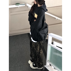 【有货】豹纹牛仔裤男夏季薄款欧美VIBE裤子美式高街KZA25CC-P55，男装牛仔裤，星座1007（原301D）
