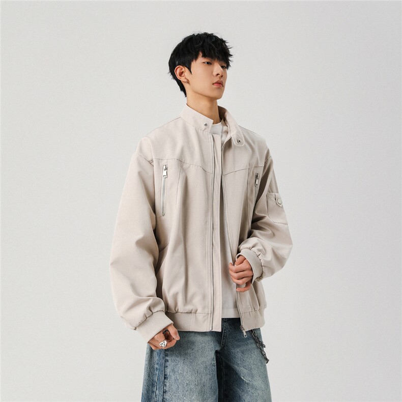 1303B-JK5511-P70128美式工装飞行服夹克休闲棒球服外套,男装夹克,星座1303B