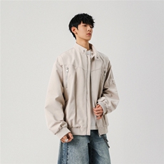 1303B-JK5511-P70128美式工装飞行服夹克休闲棒球服外套，男装夹克，星座1303B