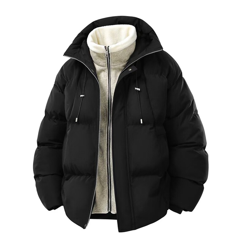 美式复古假两件设计短款棉服RDL23106G-P175,男装棉衣,星座310A-4