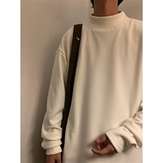 C486P30秋冬打底衫中领男装T血加绒加厚保暖，男装T恤，星座512-6