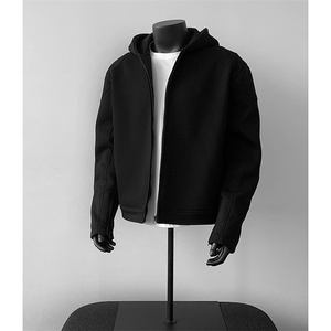 JC008  480克重磅机车服套头卫衣 P78控128图片