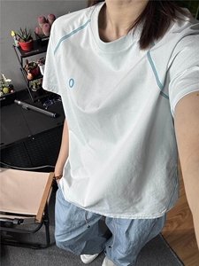 羽毛球服速干运动套装女夏季薄款跑步羽毛球衣短袖t恤健身一整套图片