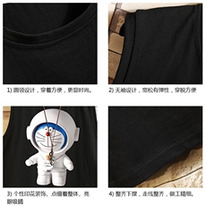 BX25233-P20港风运动汗背心男大码汗衫男无袖T恤男砖墙，男装T恤，电商A040A