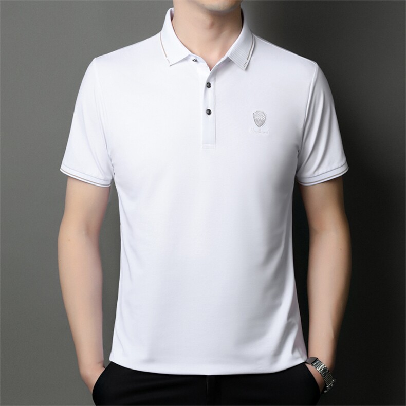 夏季男短袖T恤商务休闲男装中年翻领polo衫半袖上衣JD8632-P63,男装T恤,星座1105-3