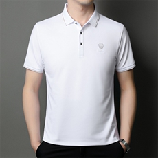 夏季男短袖T恤商务休闲男装中年翻领polo衫半袖上衣JD8632-P63，男装T恤，星座1105-3
