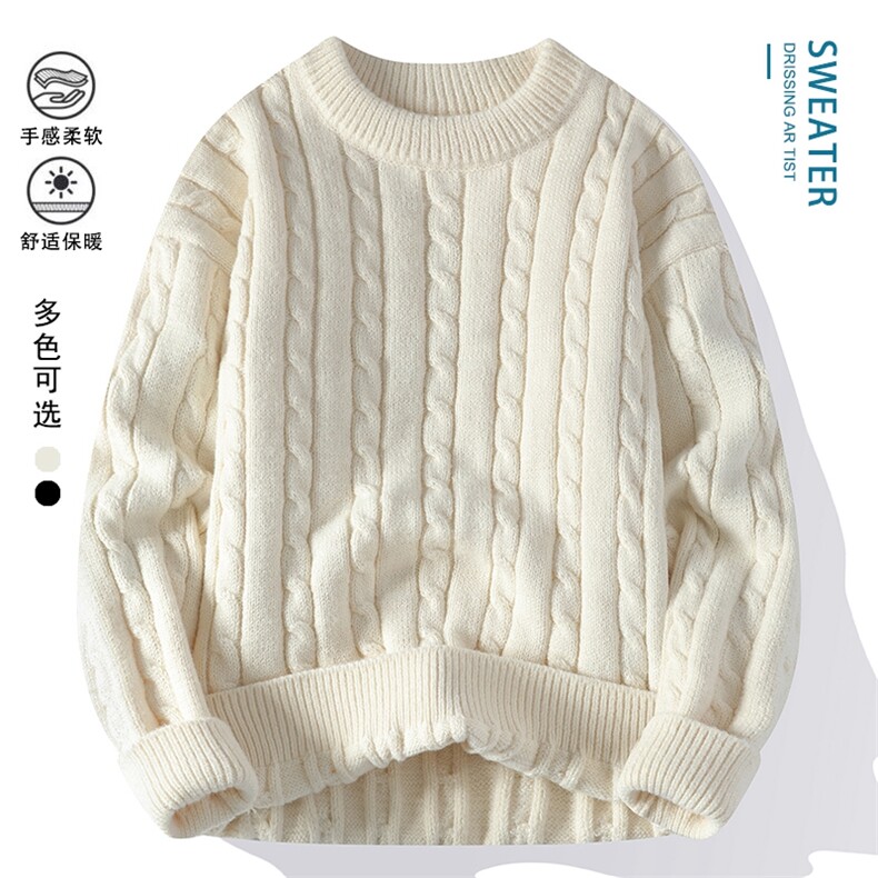 毛衣男秋冬高品质男士休闲圆领针织衫毛衣310B-3-829-P52,男装针织衫/毛衣,星座310B-3