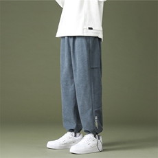 秋季新款男百搭设计感港风休闲裤B61-P40控78，男装休闲裤，星座717