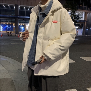 秋冬港风服假两件牛仔拼接衣韩版袄男生 现货 W133-P95图片