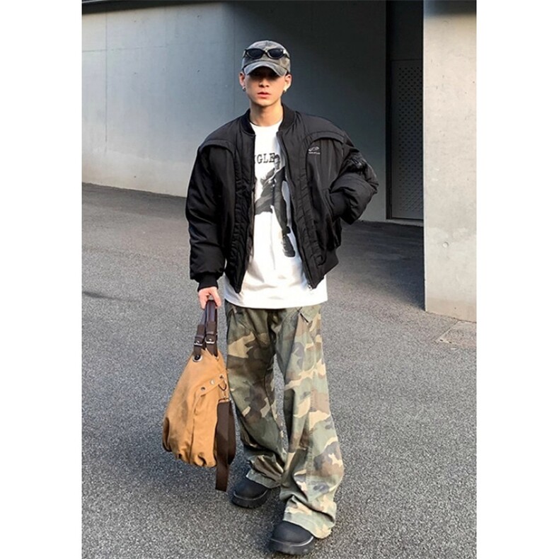 冬季美解构曲线设计小众飞行员棉衣男子加厚棒球制服MY9600,男装棉衣,星座1116A（原606A-3）