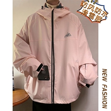 冬款户外防风防水魔术贴滑雪服男大码防风袖保暖夹克外套M34-P140，男装棉衣，电商A001-1