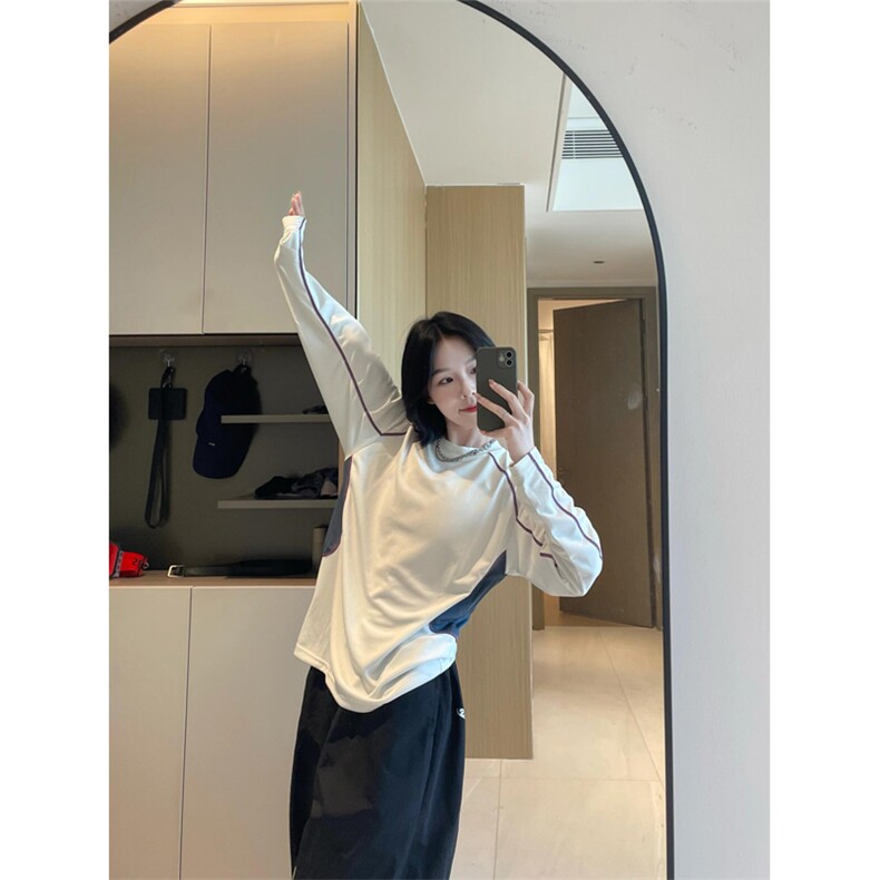 网图高品户外吸湿速干特制明线弹力骑行服打底衫男女A876-P48,男装T恤,星座1505
