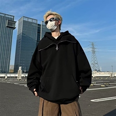 E16P45春秋男女同款新款卫衣男生套头衫时尚宽松打底衫，男装卫衣，星座512-6