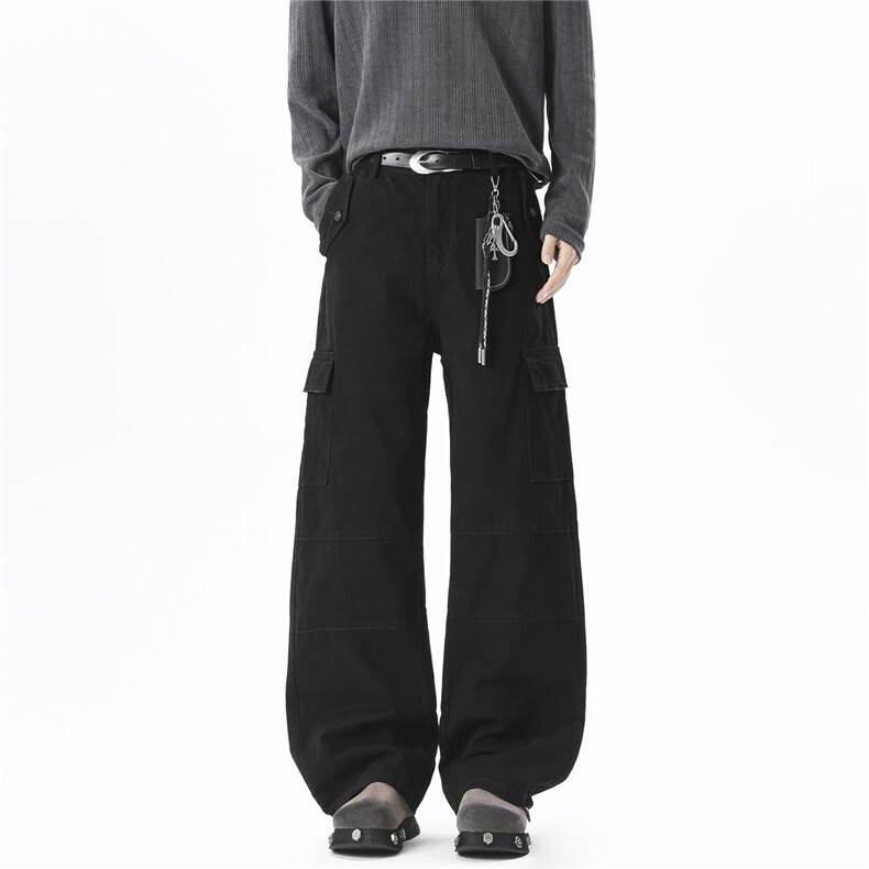 现货水洗宽松休闲工装裤A337-S235-特P63控118，男装工装外套，电商A337