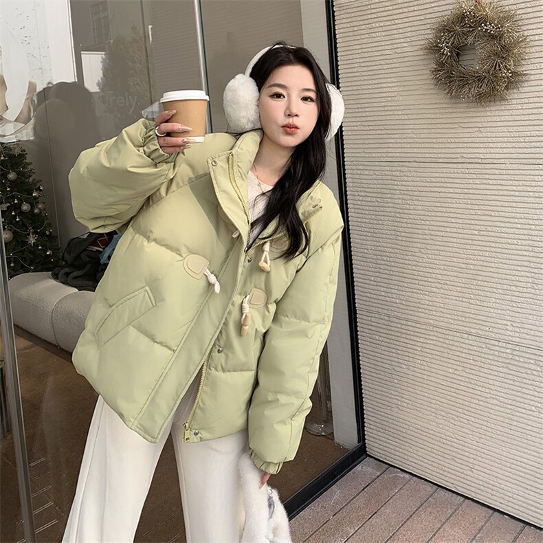 现货90白鸭绒绿色羽绒服女2025冬装新款303-Y8808绿-P280-K398,女装羽绒服,宁宁家