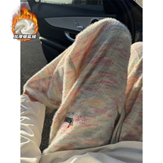 500g重磅刺绣腊肠狗大码保暖银狐绒糯米裤男K5978J加绒-特P45控88，男装棉衣，电商A001
