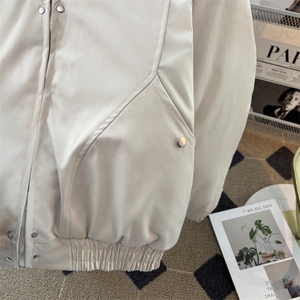P75自家图9925 座山雕棉服厚款 米灰色 黑色M到2XL图片