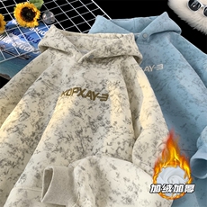 秋冬重磅500克加绒加厚连帽卫衣男WY3703-P65加绒P70控98控108，男装卫衣，电商B208