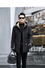 冬季男装中青年90%鸭绒羽绒服外套男中年休闲时尚连帽羽绒服大衣，男装羽绒服，钱塘723