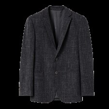 商务西服男秋季潮款休闲小西服上衣中年男士单西外套ASD2363-P180,男装西服,电商B212（原钱塘6029）