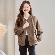 可拆卸连帽夹棉加厚皮衣外套女2024秋冬新款小个子休闲百搭皮夹克，女装棉衣/棉服，文熹诺
