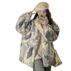 美式棉服女潮牌冬季新款高级感加绒加厚羊羔毛棉衣棉袄C495-P110，男装棉衣，星座911-2(原星座613-2）