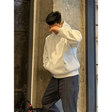 抖音得物二开26春装美式高街短款廓形连帽卫衣男女外套LM01，女装短外套，电商A486-1