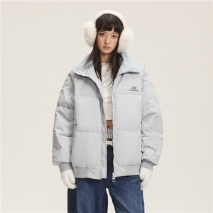 2025冬款字母绣花立领羽绒服-5662-368图片